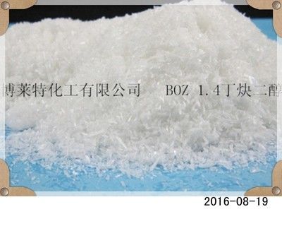 Primärer Nickelplattierungsaufhellender Stoff BOZ ((2-Butyn-1,4-Diol) Cas 110-65-6 Weißer Kristall